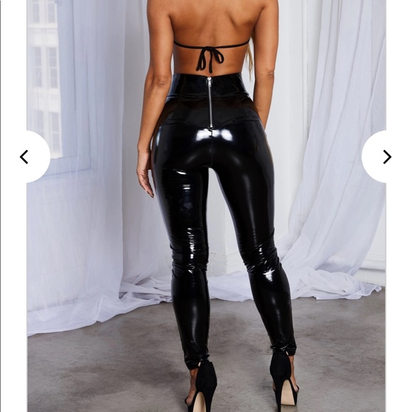 BABYBOO Fashion Patent Leather Pants - Picture 3 of 3
